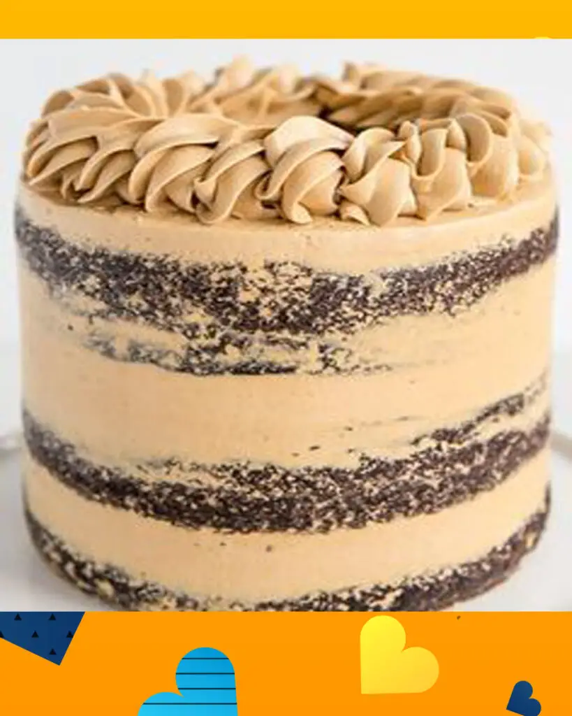 Coffee Whipped Cream Cake