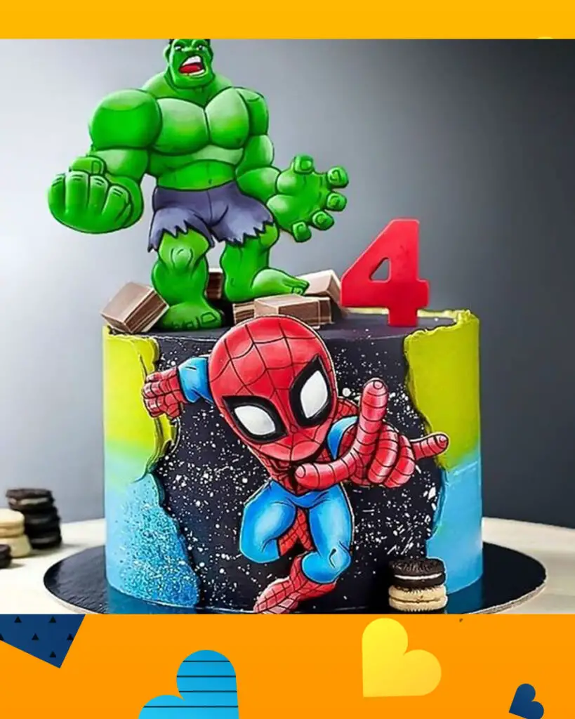 Superhero Cake