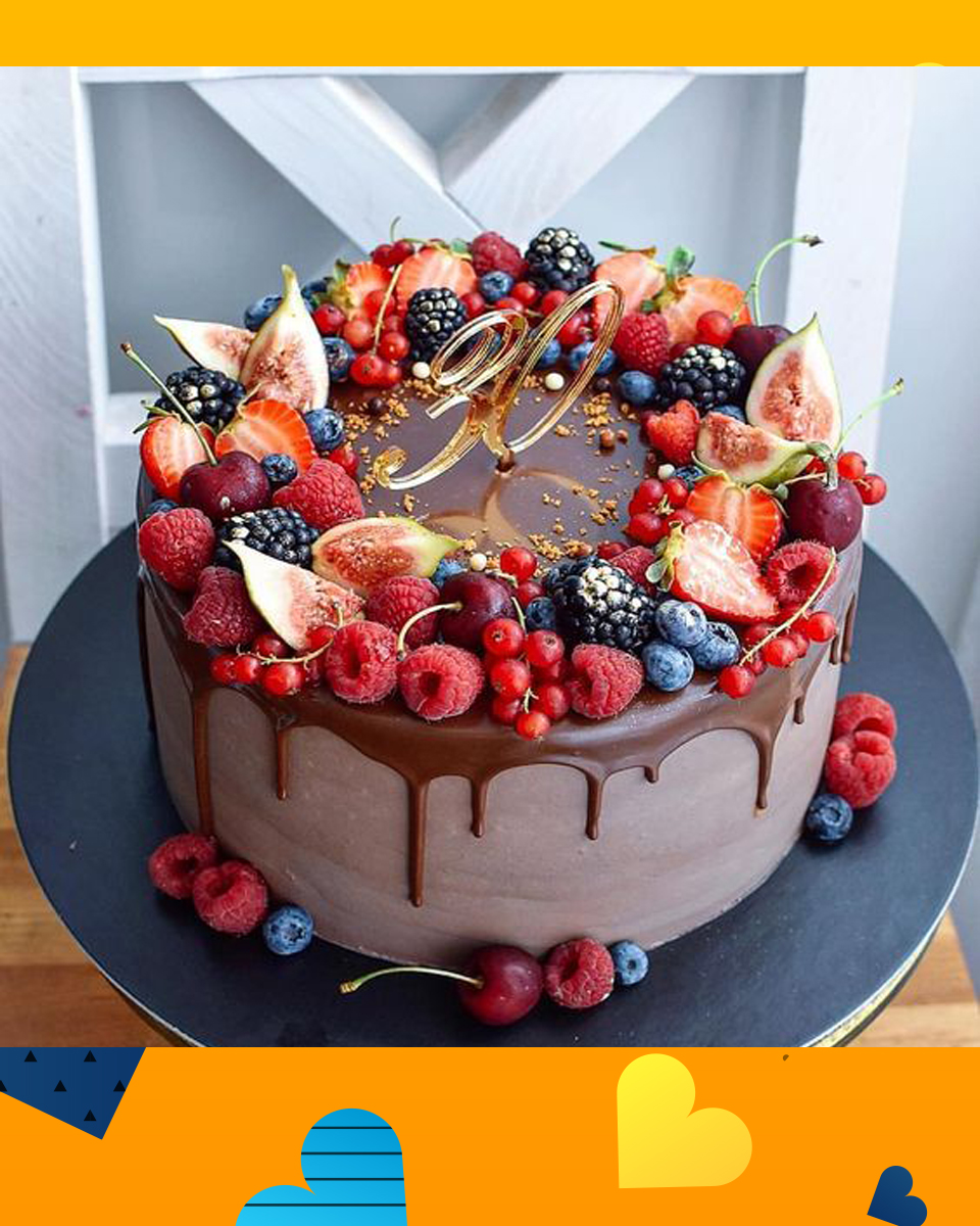 Chocolate Fruit Cake NaBakery