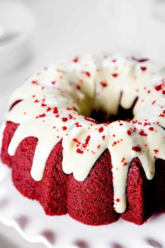 Red Velvet Chiffon Cake