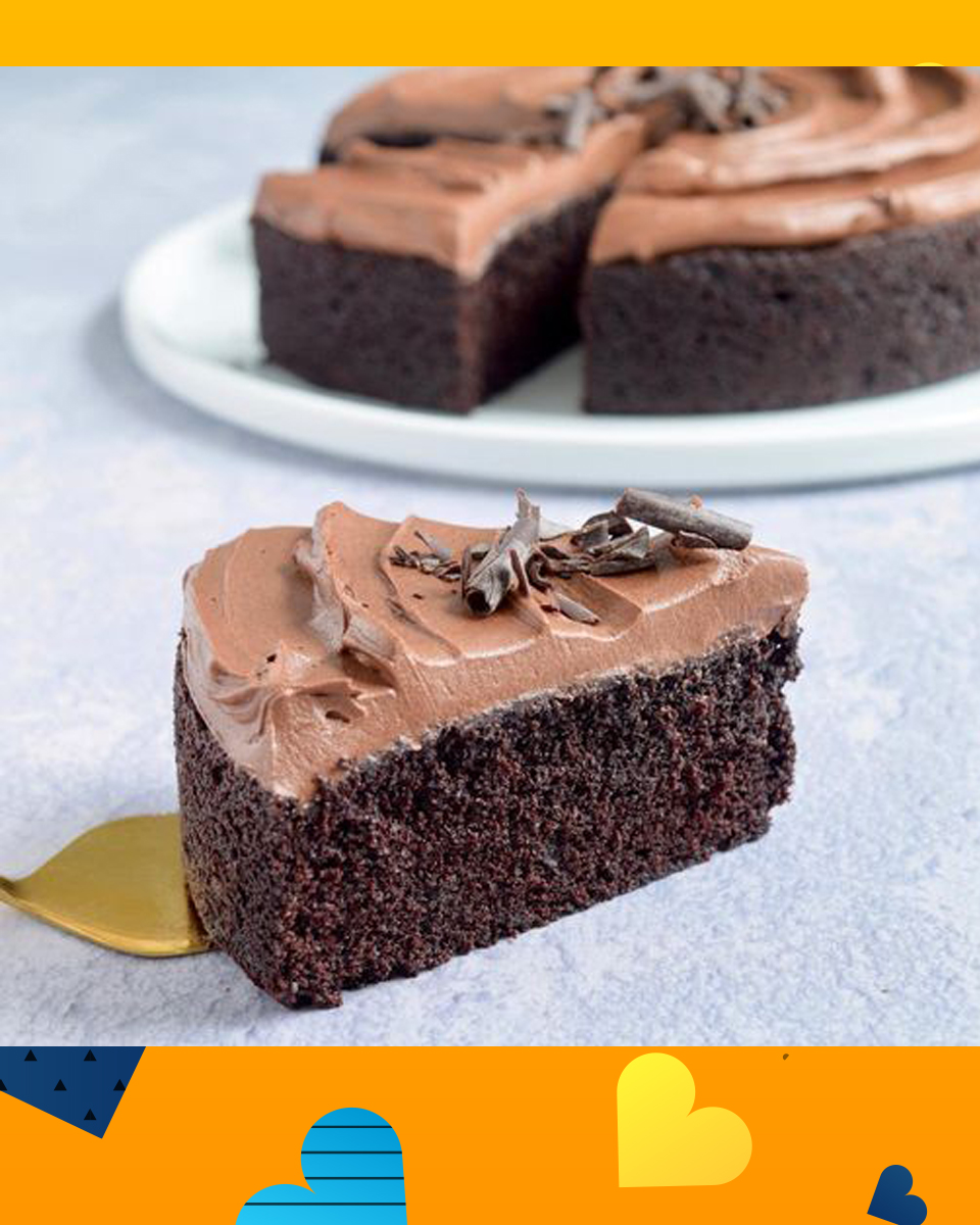 Whipped Chocolate Ganache Frosting NaBakery